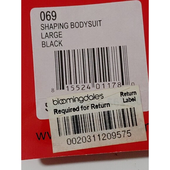 Spanx Slim Cognito LG Black Shaping Removeable Clasps Build Your Own Bodysuit - Picture 5 of 9